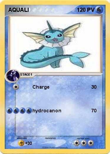 Pokemon AQUALI