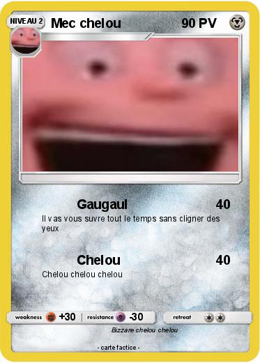 Pokemon Mec chelou