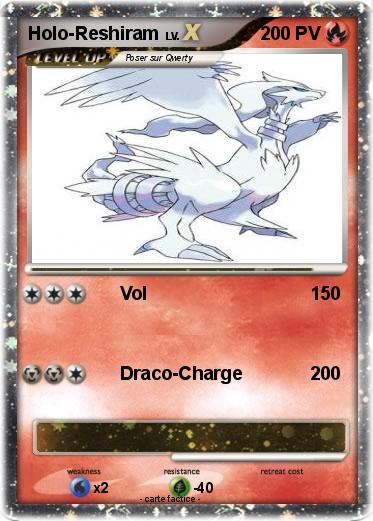 Pokemon Holo-Reshiram