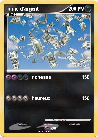 Pokemon pluie d'argent