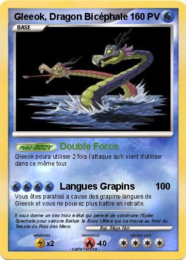 Pokemon Gleeok, Dragon Bicéphale