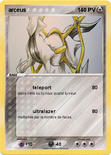 Pokemon arceus