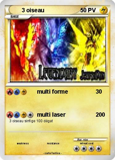 Pokemon 3 oiseau