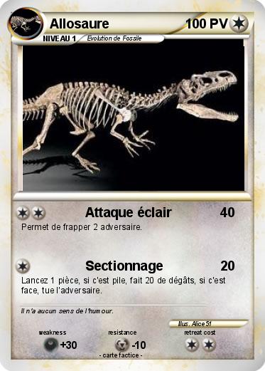 Pokemon Allosaure