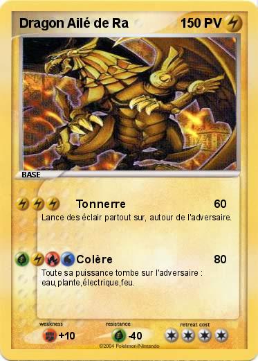 Pokemon Dragon Ailé de Ra