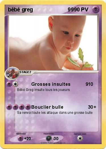 Pokemon bébé greg                        99