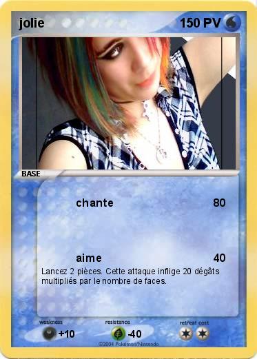 Pokemon jolie