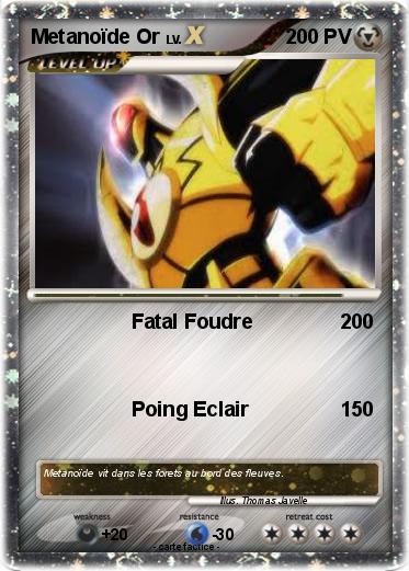 Pokemon Metanoïde Or