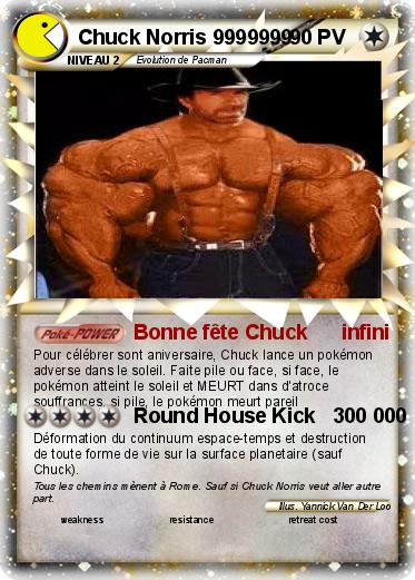 Pokemon Chuck Norris 9999999
