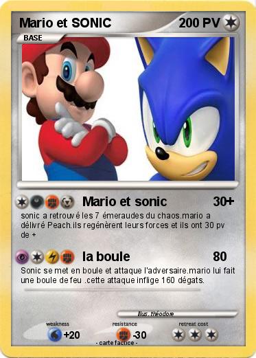 Pokemon Mario et SONIC
