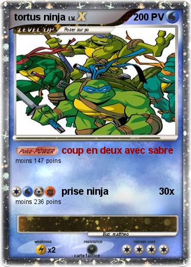 Pokemon tortus ninja