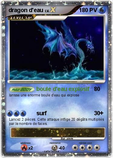 Pokemon dragon d'eau
