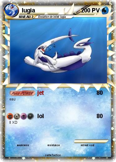 Pokemon lugia