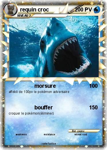 Pokemon requin croc