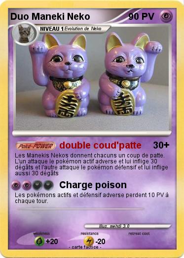 Pokemon Duo Maneki Neko