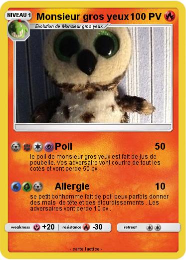 Pokemon Monsieur gros yeux