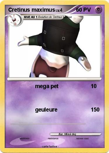 Pokemon Cretinus maximus