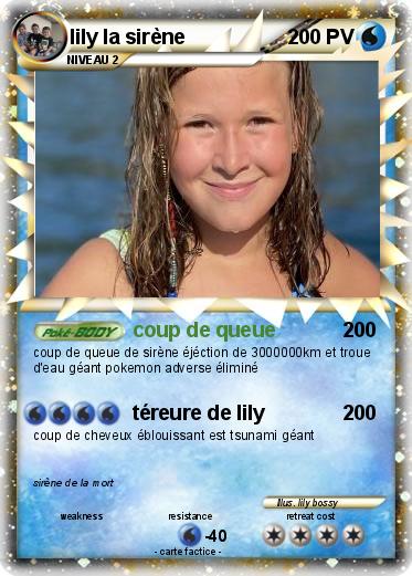 Pokemon lily la sirène