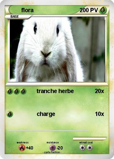 Pokemon flora