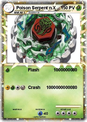 Pokemon Poison Serpent n.X