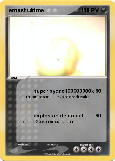 Pokemon ernest ultime