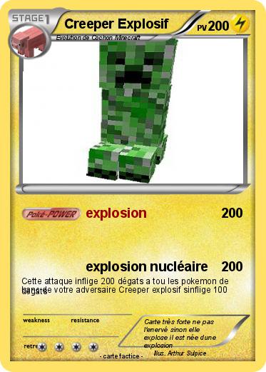 Pokemon Creeper Explosif