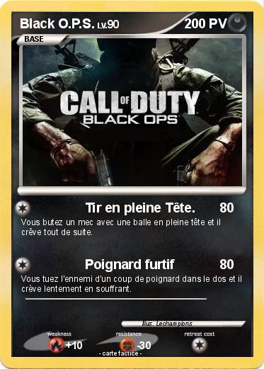 Pokemon Black O.P.S.