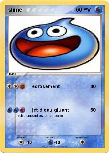 Pokemon slime