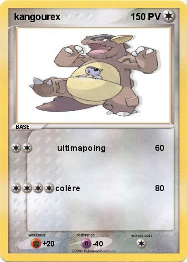 Pokemon kangourex