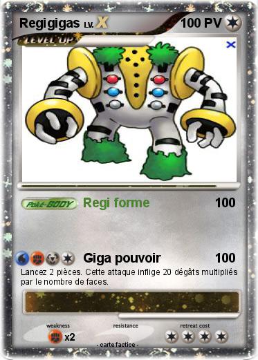 Pokemon Regigigas