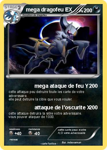Pokemon mega dragofeu EX