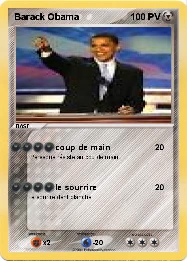 Pokemon Barack Obama