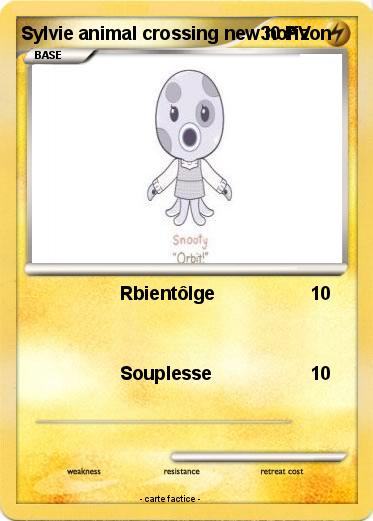 Pokemon Sylvie animal crossing new horizon