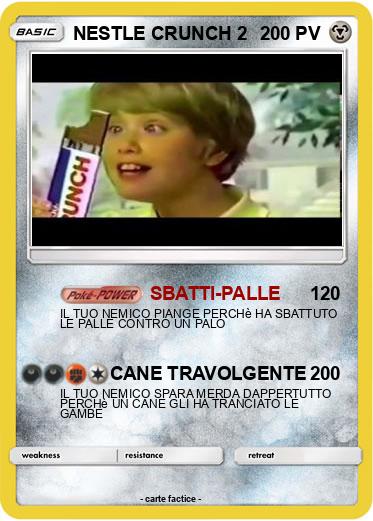Pokemon NESTLE CRUNCH 2