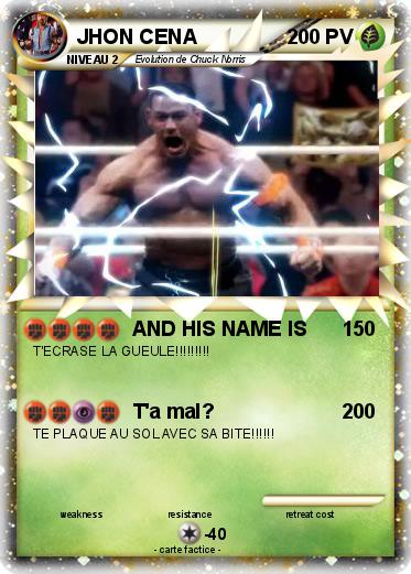 Pokemon JHON CENA
