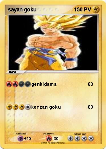 Pokemon sayan goku