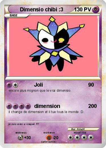 Pokemon Dimensio chibi :3