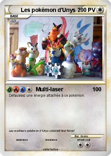 Pokemon Les pokémon d'Unys