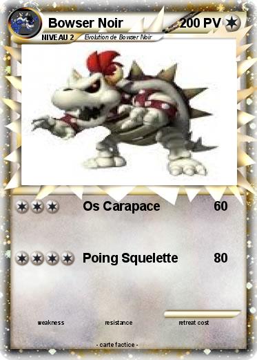 Pokemon Bowser Noir