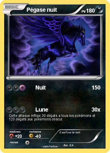 Pokemon Pégase nuit