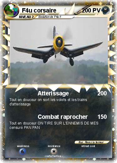 Pokemon F4u corsaire