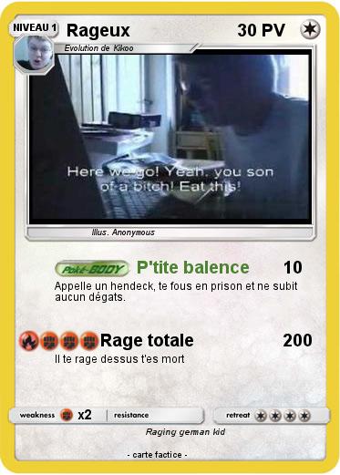 Pokemon Rageux