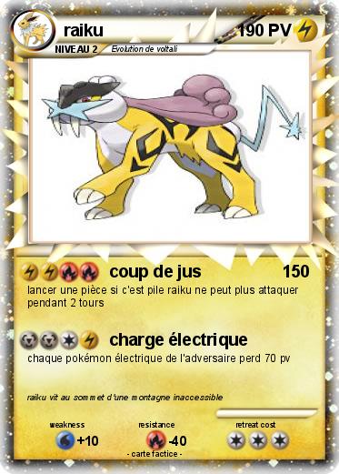 Pokemon raiku