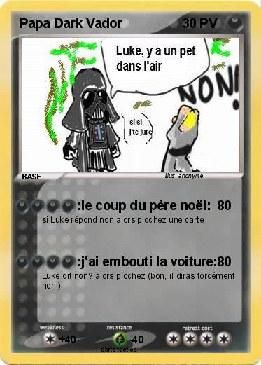 Pokemon Papa Dark Vador