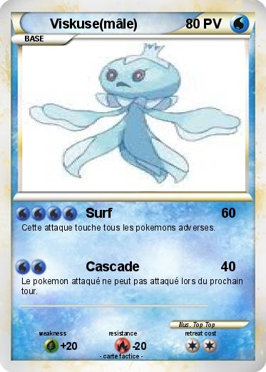 Pokemon Viskuse(mâle)