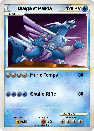 Pokemon Dialga et Palkia