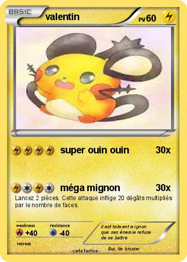 Pokemon valentin