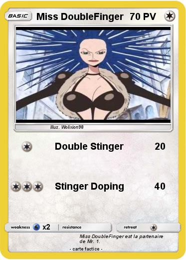 Pokemon Miss DoubleFinger