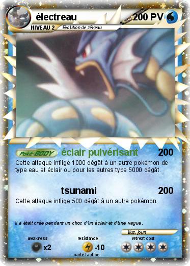 Pokemon électreau