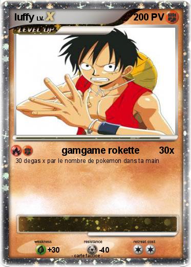 Pokemon luffy